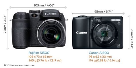 Canon PowerShot A1300 vs Fujifilm X-S1 Karşılaştırma